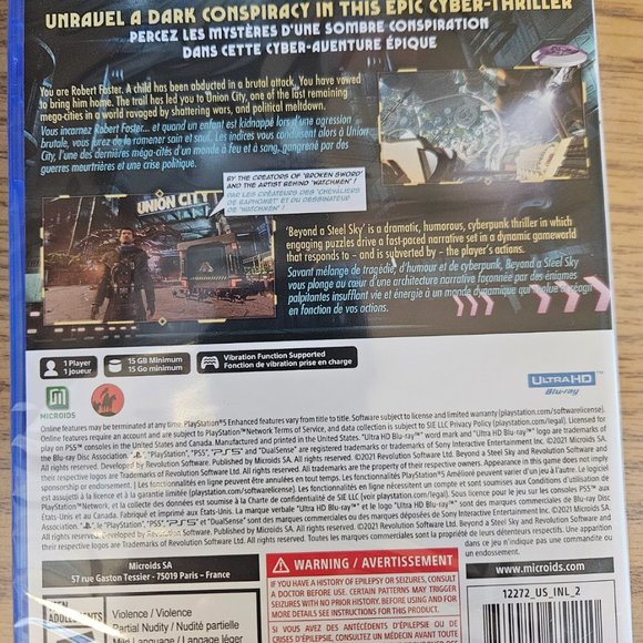 PlayStation 5 Beyond A Steel Sky - Picture 2 of 2